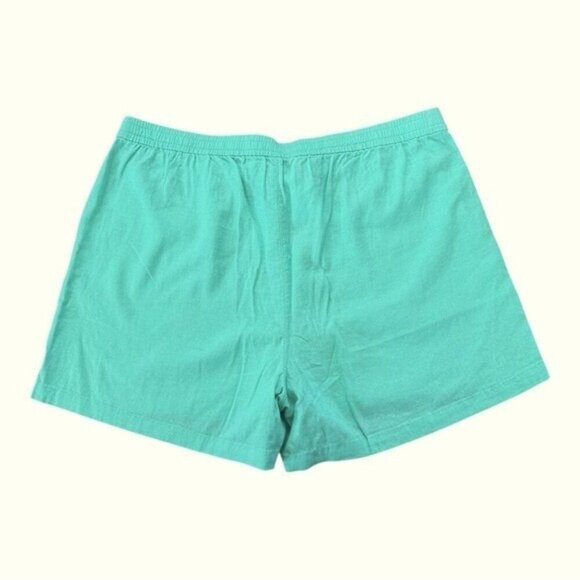 J.CREW Linen Blend High Waist Mint Green Casual Shorts Size XXL NEW - Picture 3 of 6